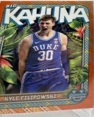Kyle Filipowski [Orange] #BK-22 Basketball Cards 2023 Bowman Chrome University The Big Kahuna Prices
