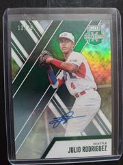 Julio Rodriguez [Autograph Emerald] Baseball Cards 2017 Panini Elite Extra Edition Prices