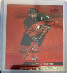 Connor Bedard [Red Champagne] Hockey Cards 2022 Upper Deck Team Canada Juniors Prices