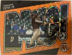 Fernando Tatis Jr. [Reactive Orange] #BG-1 Baseball Cards 2022 Panini Mosaic Bang Prices
