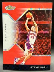 Steve Nash [Red XFractor] Basketball Cards 2004 Finest Prices