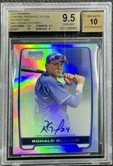 Ronald Guzman [Autograph Refractor] Baseball Cards 2012 Bowman Chrome Prospects Prices