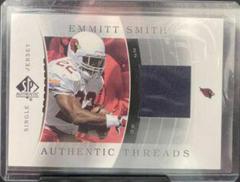 Emmitt Smith [Single Jersey] Football Cards 2003 SP Authentic Threads Prices