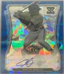 Austin Martin [Blue Crystal] Baseball Cards 2020 Leaf Metal Draft Autographs Prices