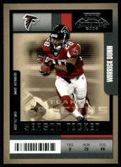 Warrick Dunn #7 Football Cards 2004 Playoff Contenders Prices