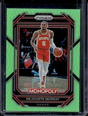 Dejounte Murray [Neon Green] #2 Basketball Cards 2022 Panini Prizm Monopoly Prices