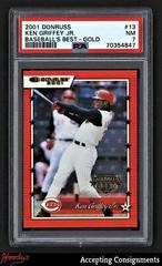 Ken Griffey Jr. [Baseball's Best Gold] #13 Baseball Cards 2001 Donruss Prices