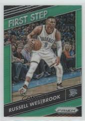 Russell Westbrook [Green Prizm] #7 Basketball Cards 2016 Panini Prizm First Step Prices