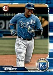 Salvador Perez [Blue] Baseball Cards 2019 Bowman Prices