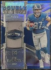 Sam LaPorta #DC-15 Football Cards 2023 Panini Plates and Patches Double Coverage Prices