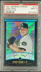 Josh Fogg [Refractor] #170 Baseball Cards 2001 Bowman Chrome Prices