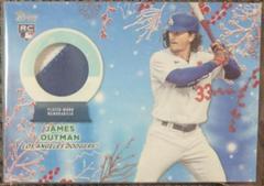 James Outman [Red] #RC-JO Baseball Cards 2023 Topps Holiday Relics Prices