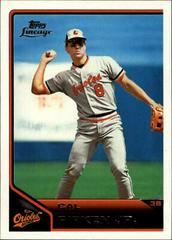Cal Ripken Jr. #13 Baseball Cards 2011 Topps Lineage Prices
