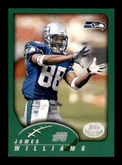 James Williams [Collection] Football Cards 2002 Topps Prices