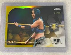 Mia Yim [Refractor] Wrestling Cards 2020 Topps WWE Chrome Prices