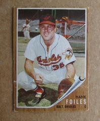 Hank Foiles Baseball Cards 1962 Venezuela Topps Prices
