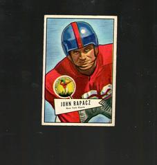 John Rapacz #131 Football Cards 1952 Bowman Small Prices