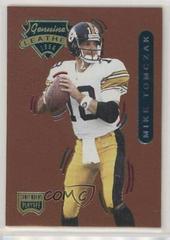 Mike Tomczak #98 Football Cards 1996 Playoff Contenders Leather Prices