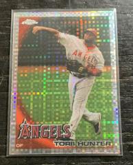 Torii Hunter [Xfractor] Baseball Cards 2010 Topps Chrome Prices