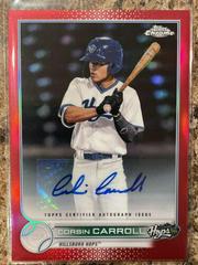 Corbin Carroll [Autograph Red Refractor] #PDC-73 Baseball Cards 2022 Topps Pro Debut Chrome Prices