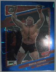 Brock Lesnar [Blue Velocity] #83 Ufc Cards 2022 Panini Donruss Optic UFC Prices