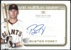 Buster Posey #DCA-BP Baseball Cards 2023 Topps Definitive Autograph Collection Prices