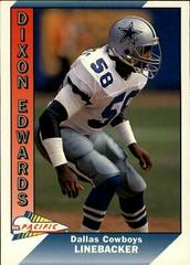 Dixon Edwards #573 Football Cards 1991 Pacific Prices