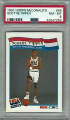 Scottie Pippen Basketball Cards 1991 Hoops McDonalds Prices