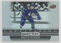 Brock Boeser Hockey Cards 2021 Upper Deck Ovation Captivating Prices