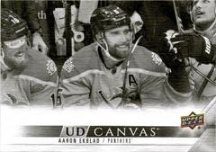 Aaron Ekblad [Black & White] #C301 Hockey Cards 2022 Upper Deck UD Canvas Prices