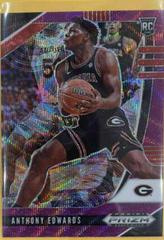 Anthony Edwards [Purple Wave] #1 Basketball Cards 2020 Panini Prizm Draft Picks Prices