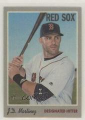 J.D. Martinez Baseball Cards 2019 Topps Heritage 1970 Cloth Stickers Prices