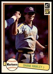 Shane Rawley #352 Baseball Cards 1982 Donruss Prices