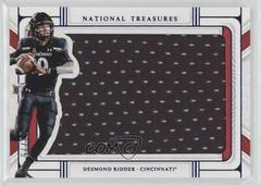 Desmond Ridder [Blue] Football Cards 2022 Panini National Treasures Collegiate Rookie Silhouettes Prices