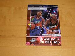 Charles Barkley, Kevin Johnson [Red Ice] Basketball Cards 2021 Panini Contenders Optic Legendary Tandems Prices