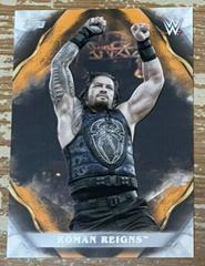 Roman Reigns [Orange] Wrestling Cards 2019 Topps WWE Undisputed Prices