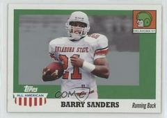Barry Sanders #75 Football Cards 2005 Topps All American Prices