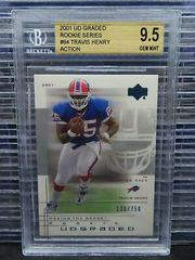 Travis Henry [Action] Football Cards 2001 Upper Deck Graded Prices