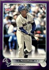 Julio Rodriguez [Purple] #44 Baseball Cards 2022 Topps UK Edition Prices