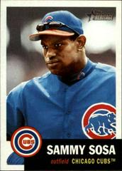 Sammy Sosa #220 Baseball Cards 2002 Topps Heritage Prices