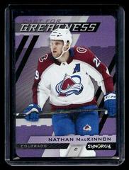 Nathan MacKinnon Hockey Cards 2022 Upper Deck Synergy Cast For Greatness Prices