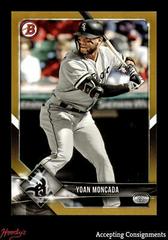 Yoan Moncada [Gold] #19 Baseball Cards 2018 Bowman Prices