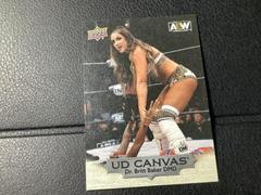 Dr. Britt Baker #C11 Wrestling Cards 2022 Upper Deck AEW UD Canvas Prices