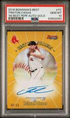 Triston Casas [Gold] #TC Baseball Cards 2018 Bowman's Best 1998 Performers Autographs Prices