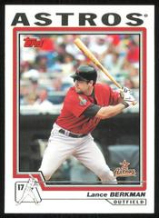 Lance Berkman #25 Baseball Cards 2004 Topps Prices