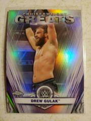 Drew Gulak #CG-4 Wrestling Cards 2021 Topps Chrome WWE Cruiserweight Greats Prices