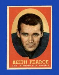 Keith Pearce #88 Football Cards 1958 Topps CFL Prices