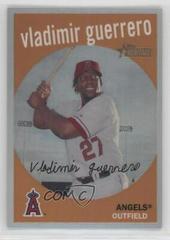 Vladimir Guerrero [Black Border Refractor] #C56 Baseball Cards 2008 Topps Heritage Chrome Prices