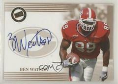 Ben Watson [Bronze] Football Cards 2004 Press Pass Autograph Prices
