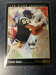 Junior Seau Football Cards 1993 Pinnacle Prices